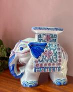 Vintage Chinese Porseleinen Olifant, Ophalen of Verzenden