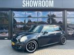 Zeer nette Mini Cooper S 210pk met nieuwe motor&apk, Voorwielaandrijving, Zwart, 4 cilinders, Leder