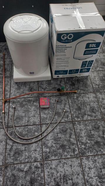 Zo goed als nieuwe electrische boiler 50 liter  beschikbaar voor biedingen