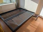 Auping Auronde 220x180x41, Huis en Inrichting, Slaapkamer | Bedden, Ophalen, Bruin, Tweepersoons, 180 cm