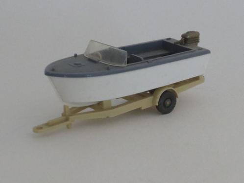 Boot op trailer van Wiking, 1:87, H0, igst, Hobby en Vrije tijd, Modelauto's | 1:87, Gebruikt, Overige typen, Wiking, Ophalen of Verzenden