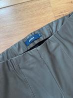 Olijfkleurige Gardeur nep leren broek - Maat 38, Ophalen of Verzenden, Zo goed als nieuw, Maat 38/40 (M), Groen