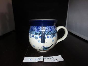 Farmers mokken Fleur Delicate Bird Buznlau Castle servies beschikbaar voor biedingen