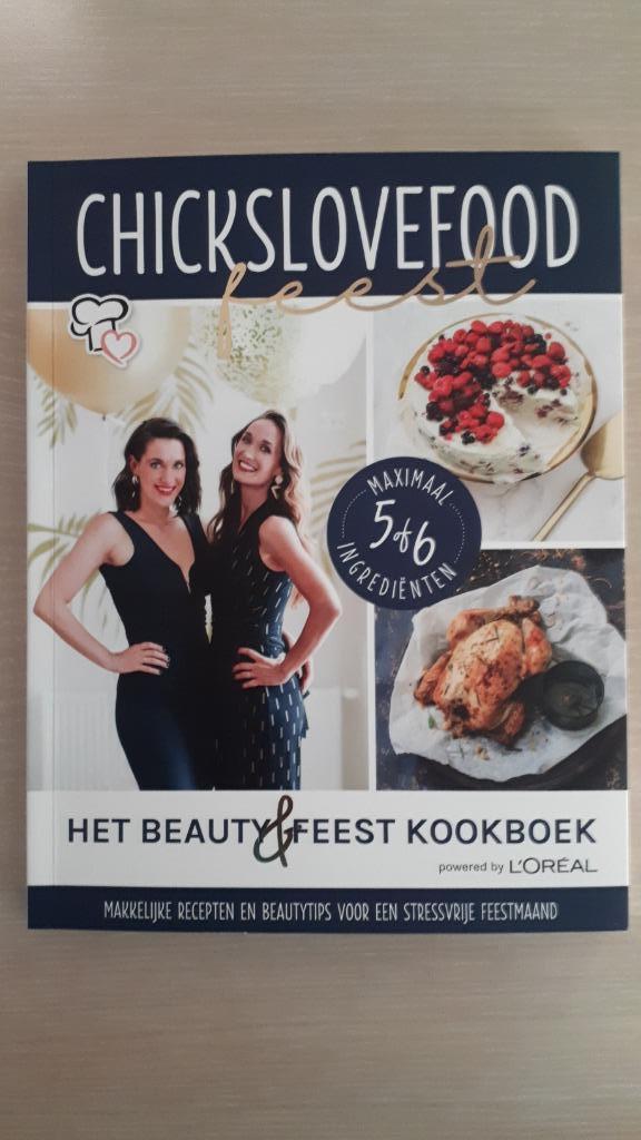 Chickslovefood Het Beauty & Feest Kookboek | Nina & Elise, Boeken, Kookboeken, Nieuw, Ophalen of Verzenden