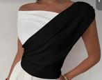 Elegante off shoulder top, Kleding | Dames, Tops, Maat 38/40 (M), Zwart, Nieuw, Ophalen of Verzenden