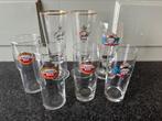 7 Amstel bierglazen, oa Amstel gold en 1870, Ophalen, Zo goed als nieuw, Bierglas