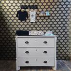 Leuke vintage houten ladekast/commode kies je kleur..., Ophalen, Zo goed als nieuw, 25 tot 50 cm, 50 tot 100 cm