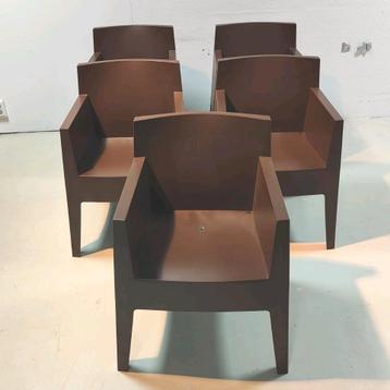 Showmodel 5x Philippe Starck Toy stoel, tuinstoelen beschikbaar voor biedingen