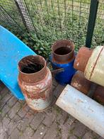 Carbid bussen, Rond, Ophalen of Verzenden, Zo goed als nieuw, Aardewerk