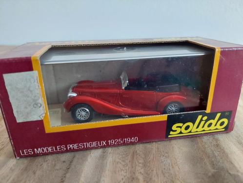 Solido 1:43 Delahaye 135M 1939 Figoni - Falaschi incl. doos, Hobby en Vrije tijd, Modelauto's | 1:43, Zo goed als nieuw, Auto