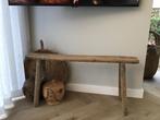 Super mooie oude bankjes lengte 100/132/138, Huis en Inrichting, Tafels | Sidetables, 100 tot 150 cm, Ophalen of Verzenden, Zo goed als nieuw