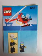 Lego 6531 brandweer helikopter 1991 vintage, Gebruikt, Ophalen of Verzenden, Lego