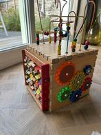 Houten Activiteiten Kubus - Baby/Peuter, Ophalen, Zo goed als nieuw, Ontdekken