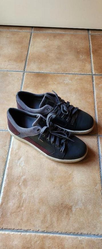 Gloednieuwe grijze geox aspira heren schoenen maat 6/40 beschikbaar voor biedingen