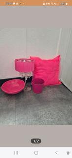 Set van 4 roze lamp schaal kussentje pot, Ophalen of Verzenden, Zo goed als nieuw