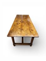 Antieke Franse Eiken Boeren Eettafel, Ophalen