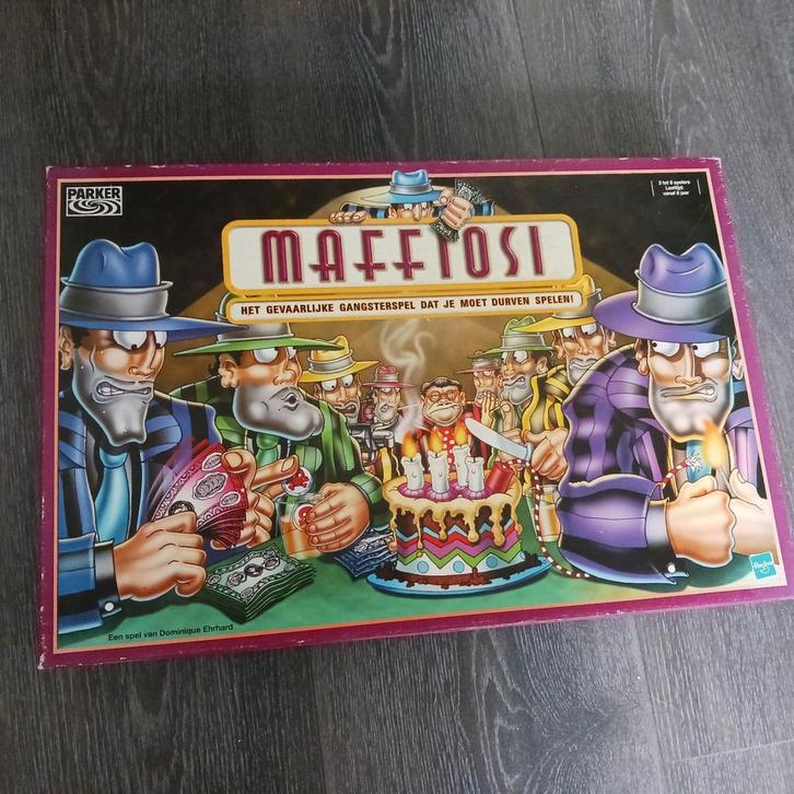 Nr 62) Maffiosi, Hobby en Vrije tijd, Gezelschapsspellen | Bordspellen, Zo goed als nieuw, Ophalen of Verzenden