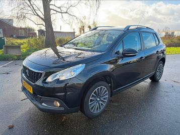 Peugeot 2008 1.2 E-vti 60KW Etg5 2016 Zwart beschikbaar voor biedingen