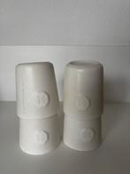 Douwe egberts zegel mokjes, Gebruikt, Ophalen of Verzenden, Overige stijlen, Kop(pen) en/of Schotel(s)