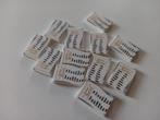 NIEUW: White Tile 2 x 3 with Gold 'Santa's Nice List', Lego, Nieuw, Ophalen of Verzenden, X