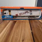 EWALS 95 DAF SP CAB TRAILER DEUREN CBN ECHT WIT MET DOOS ., Verzenden, Zo goed als nieuw, Bus of Vrachtwagen, Tekno