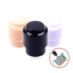 Telecaster schakelaar switch tipknop rond zwart, Moku Custom Guitars, Nieuw, 4613CB, Ophalen of Verzenden