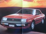 Mitsubishi Sapporo 2000 GL & GLS & GSR Brochure, Ophalen of Verzenden, Zo goed als nieuw, Mitsubishi