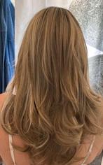 Gemeleerde blonde pruik., Sieraden, Tassen en Uiterlijk, Uiterlijk | Haarverzorging, Ophalen of Verzenden, Nieuw, Pruik of Haarverlenging