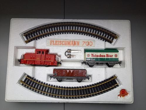 Fleischmann HO trein en toebehoren, Hobby en Vrije tijd, Modeltreinen | H0, Gebruikt, Treinset, Gelijkstroom, Fleischmann, Analoog