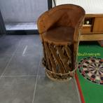 Mexicaanse meubelen met uniek snijwerk en vintage krukken, Ophalen, Gebruikt