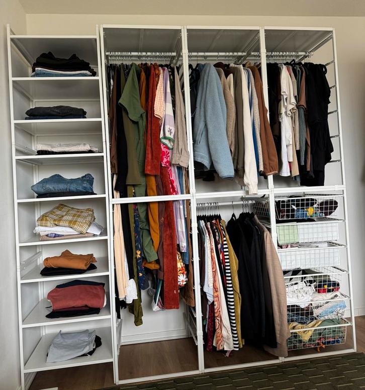 Ikea Kledingkast - Jonaxel, Huis en Inrichting, Kasten | Kledingkasten, Zo goed als nieuw, 200 cm of meer, 150 tot 200 cm, 50 tot 75 cm