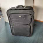 Grote Zwarte Koffer, Ophalen, Uitschuifbare handgreep, Hard kunststof, 45 tot 55 cm