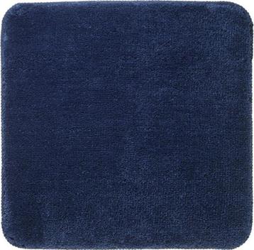 Sealskin Angora - Badmat 60x60 cm - Polyester - Donkerblauw beschikbaar voor biedingen