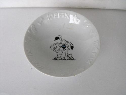 Asterix PORCELEIN DIEP BORD IDEFIX 1998 Frankrijk NIEUWSTAAT, Verzamelen, Stripfiguren, Nieuw, Overige typen, Asterix en Obelix