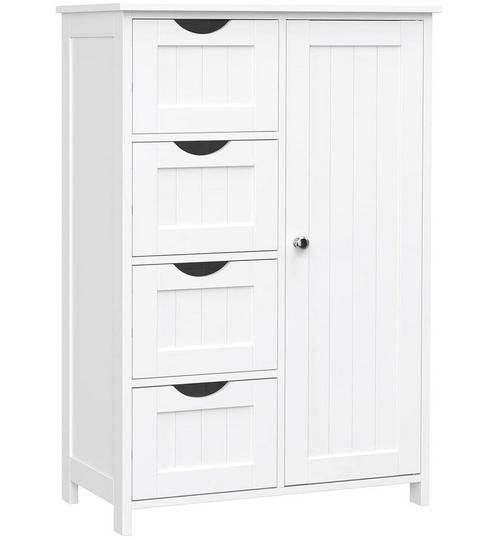 (NIEUW) 4- laags witte badkamerkast, Huis en Inrichting, Badkamer | Badkamermeubels, Nieuw, Minder dan 100 cm, 50 tot 100 cm, 25 tot 50 cm