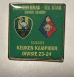 Voetbal pin ADO den haag-telstar 23-24, Verzamelen, Speldjes, Pins en Buttons, Ophalen of Verzenden