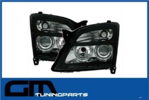 # Angel eyes koplampen opel vectra C1 # zwarte uitvoering, Auto-onderdelen, Verlichting, Opel, Nieuw, Ophalen of Verzenden