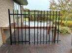 poort met hekwerk aluminium gepoedercoat, Tuin en Terras, Ophalen, Aluminium, Spijlenhekwerk