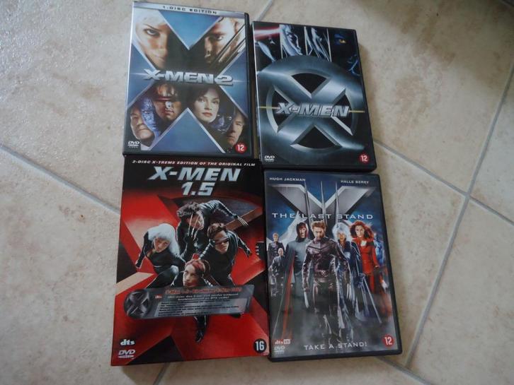 X-men dvd pakket - X-men - X-men 1,5 - X-men 2 - Last stand, Cd's en Dvd's, Dvd's | Science Fiction en Fantasy, Gebruikt, Fantasy