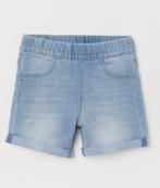 Super stretch denim kort broekje 104 H&M, Broek, Gebruikt, Meisje, H&M