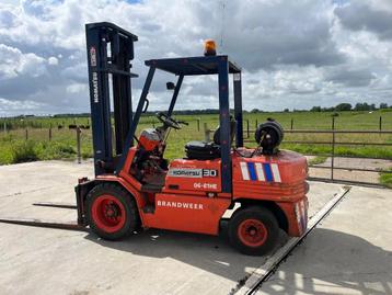 Komatsu FG30T-11 lpg heftruck side-shift (bj 1997) beschikbaar voor biedingen