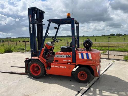 Komatsu FG30T-11 lpg heftruck side-shift (bj 1997), Zakelijke goederen, Machines en Bouw | Heftrucks en Intern transport, Heftruck