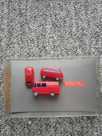 Wiking brandweer auto's N spoor, Hobby en Vrije tijd, Modeltreinen | N-Spoor, Overige merken, Gelijkstroom of Wisselstroom, Overige typen