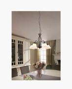 Klassieke hanglamp met 5 lampen, Klassiek, Nieuw, Ophalen of Verzenden, Glas