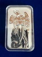 1 oz baartje aartsengel michael scottsdale mint, Postzegels en Munten, Edelmetalen en Baren, Ophalen of Verzenden, Zilver