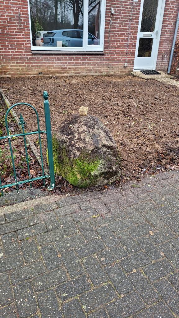 Grote zwerfsteen / kei voor tuin of decoratie, Tuin en Terras, Grind, Keien en Split, Gebruikt, Kei, Grijs, Overige materialen