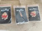 Efteling pins 1x Langnek en 2x Bolle Gijs prijs is per stuk, Ophalen of Verzenden, Nieuw, Button of Speldje