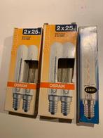 4x langwerpige lamp T20 E14 Osram / Philips NIEUW, Minder dan 30 watt, Gloeilamp, E14 (klein), Ophalen of Verzenden
