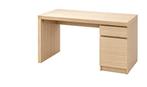 Ikea malm bureau gebruikt, Huis en Inrichting, Bureaus, Ophalen, Gebruikt