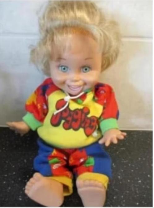 1990 BABY FACE DOLL GALOOB in SUPER STAAT, Verzamelen, Poppen, Zo goed als nieuw, Pop, Ophalen of Verzenden